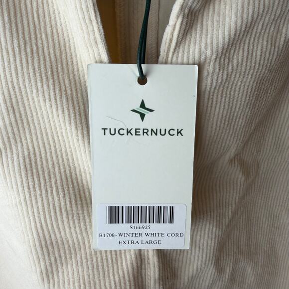 NWT Tuckernuck XL Winter White Corduroy Dress Old Money Quiet Luxury Minimalist - Picture 7 of 9